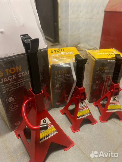 Подставка под автомобиль страховочная 2 шт