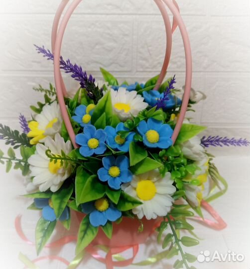 Букет из мыла ручной работы