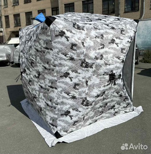 Палатка куб 3-х слойная 180х180х205 см