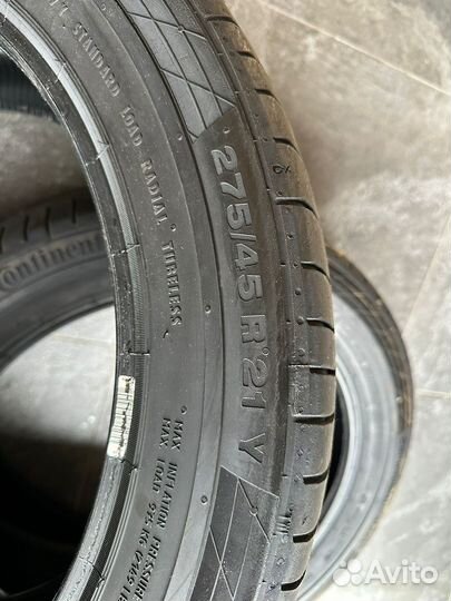 R21 Continental Conti4x4SportContact 275/45, PCD 0x98 DIA 10