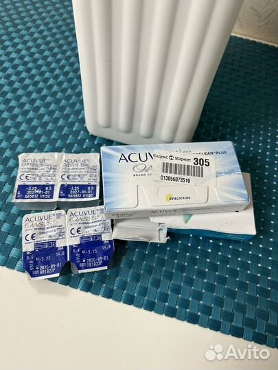 Линзы acuvue oasys - 3.25