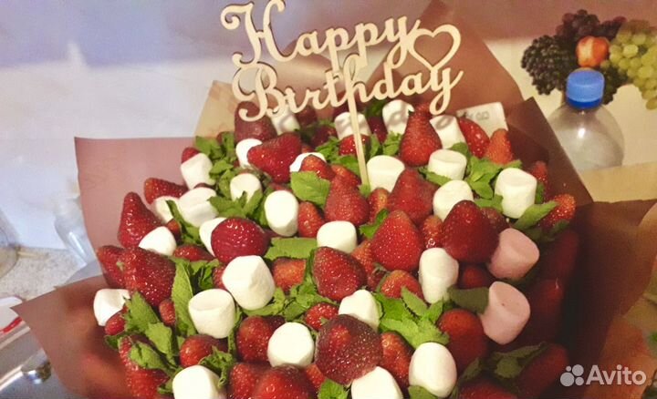 Съедобные букеты на заказ