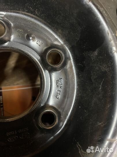 Диски штамповка хендай/киа