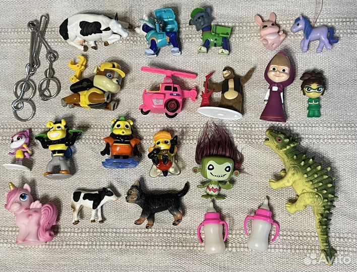 Игрушки пластик резина пакетом