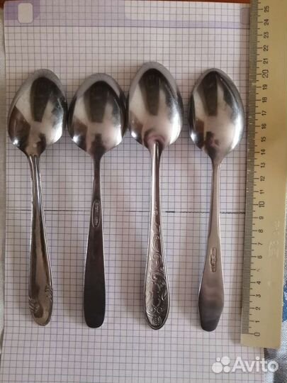 Столовые приборы СССР нержавейка ложки, вилки