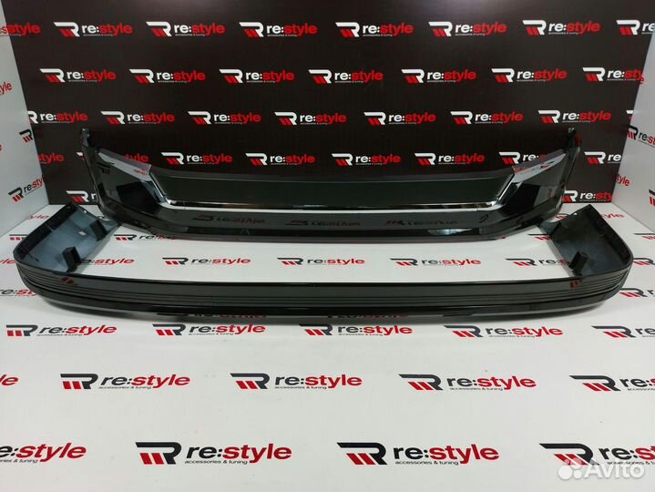 Обвес Toyota Land Cruiser 200 Черный B2298