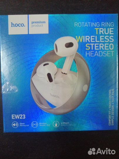 Наушники беспроводные в ассортименте Hoco, Borofon