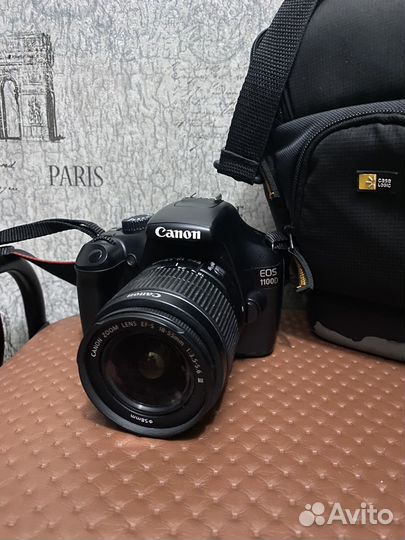 Зеркальный фотоаппарат canon eos 1100d