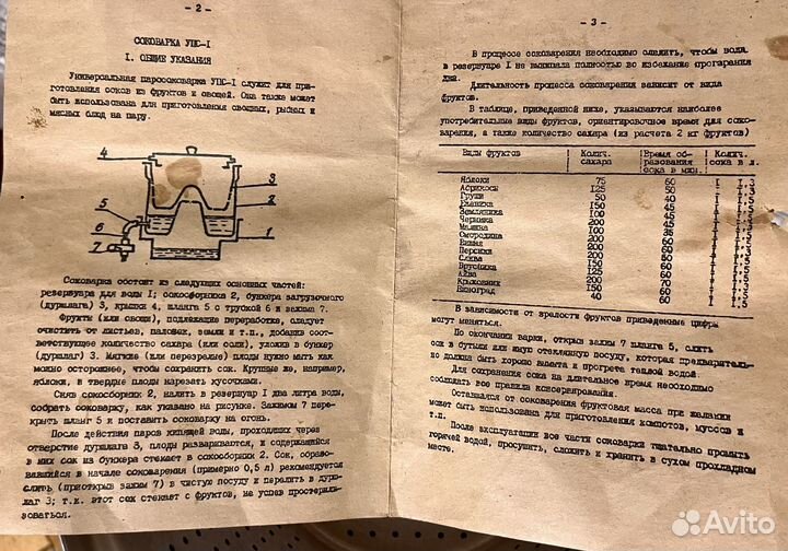 Соковарка СССР новая паровая упс-1