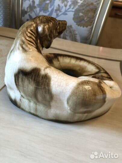 Пепельница собака СССР