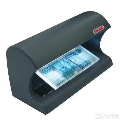 Детектор банкнот docash 525, просмотровый, уф-дете
