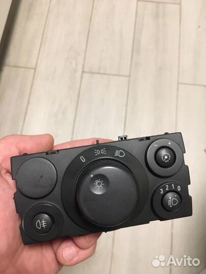 Блок света opel astra h