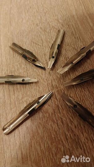 Перья плакатные для чернильных ручек СССР