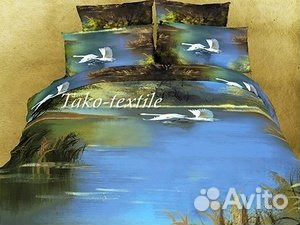 Постельное белье 2-х сп Мако-сати
