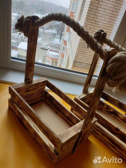 Ящики деревянные подарочные