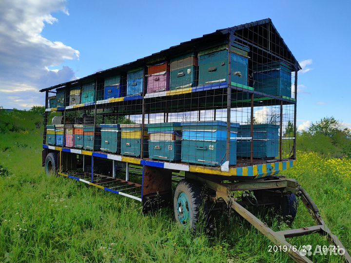 Прицеп тракторный 2ПТС-4 887б, 1988