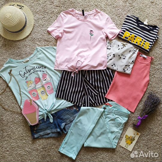 Вещи пакетом на девочку 158 164 hm New Yorker