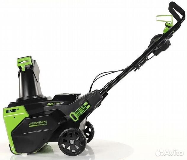 Снегоуборщик электрический greenworks