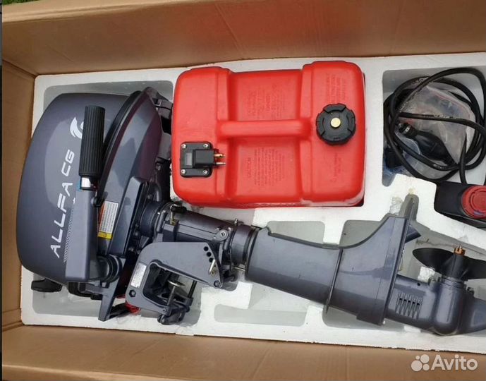 Лодочный мотор Allfa (Альфа) CG T 5 Б/у