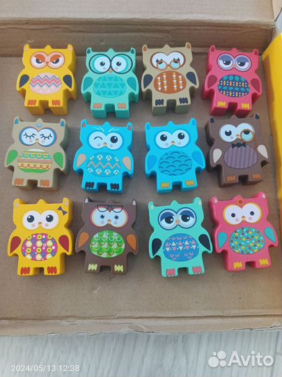 Деревянный сортер фигуры