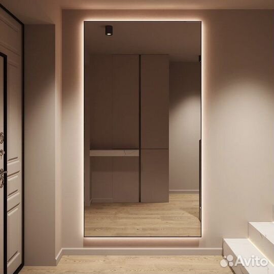 Зеркало с подсветкой в полный рост