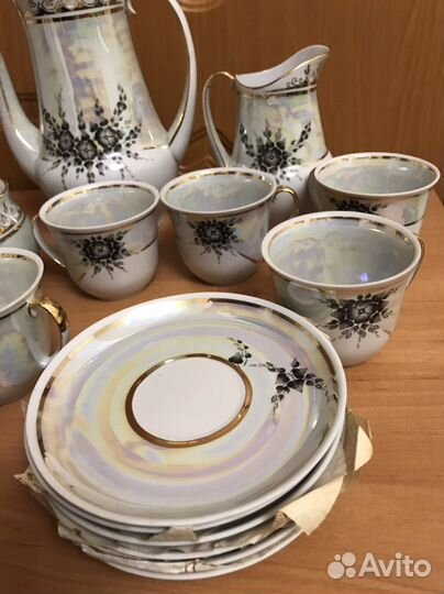 Сервиз кофейный новый кисловодск