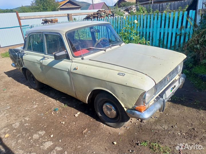 Москвич 412 1.5 МТ, 1972, 65 000 км