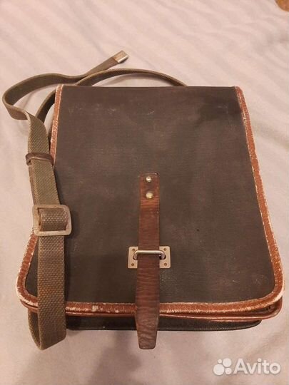 Сумка планшет кирзовый СССР походная