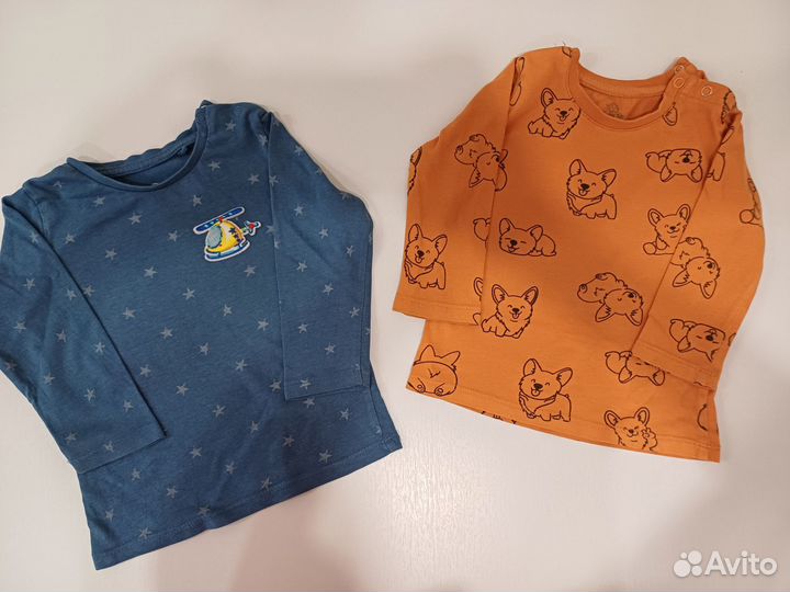 Вещи пакетом для мальчика 74-80