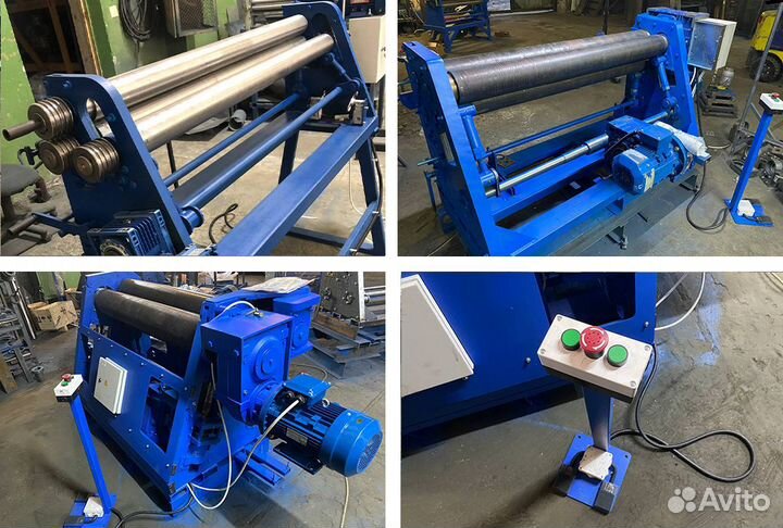Вальцовочный станок, 3-х валковый, 4-х валковый