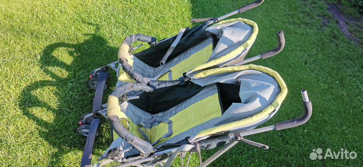 Прогулочная коляска для двойни или погодок