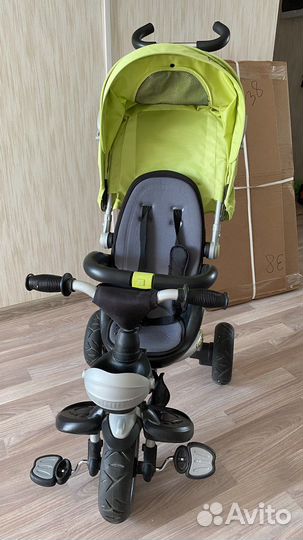 Трехколесный велосипед с родительской ручкой