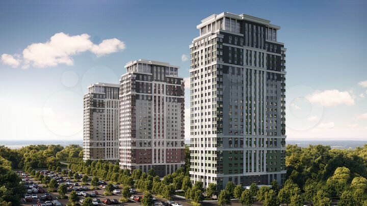 2-к. квартира, 48,6 м², 21/26 эт.