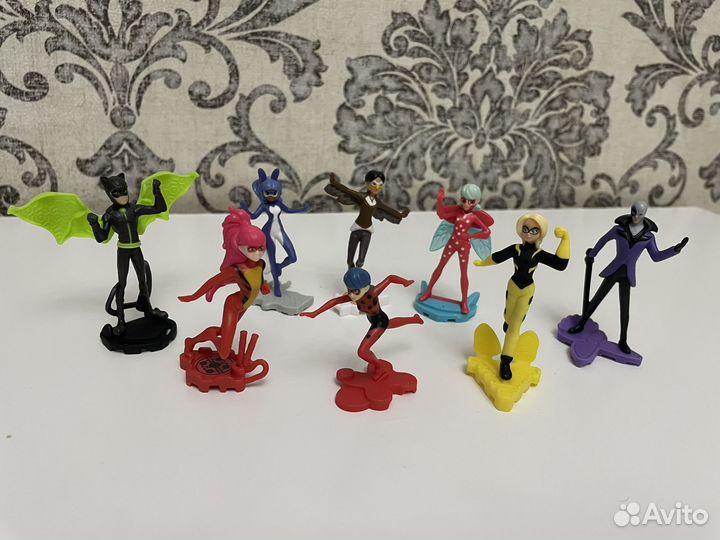 Полная киндер коллекция леди баг 2023