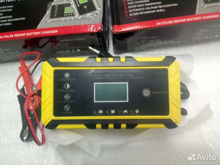 Зарядное устройство для аккумулятора 12, 24 V