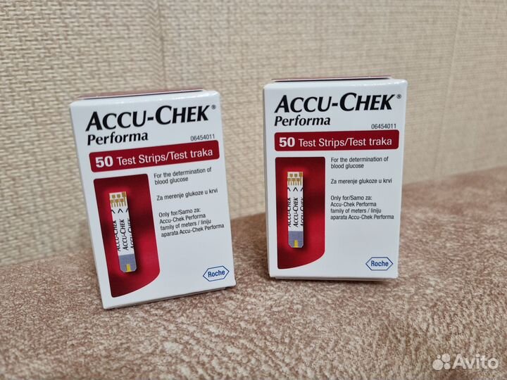 Тест полоски accu-chek perfoma
