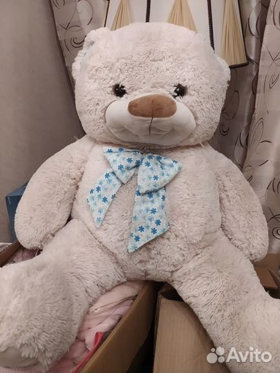 Плюшевый медведь большой 60 см