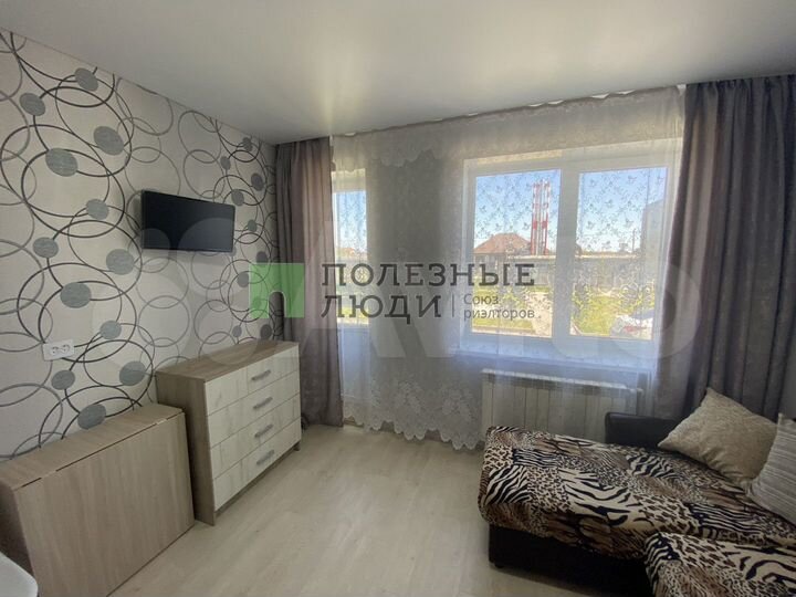 1-к. квартира, 28 м², 1/3 эт.