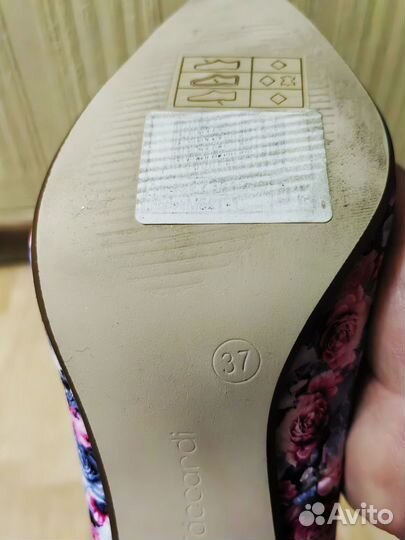 Туфли женские 37 размер натуральная кожа