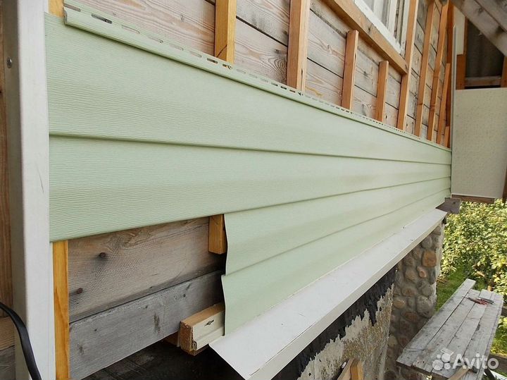 Обшивка домов сайдингом