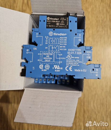 Миниатюрное Реле Finder