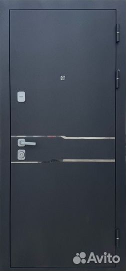 Дверь входная металлическая Горизонталь