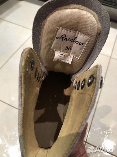 Фигурные коньки Rainbow