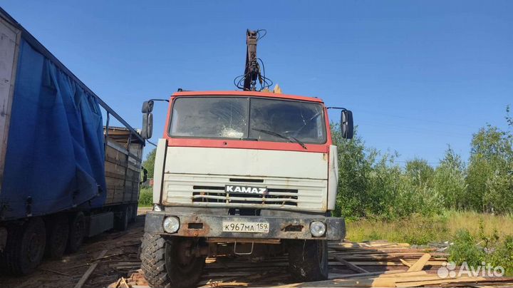 Камаз 4310 лесовоз