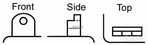 Exide 12N5.5-3B аккумуляторная батарея евро 6A