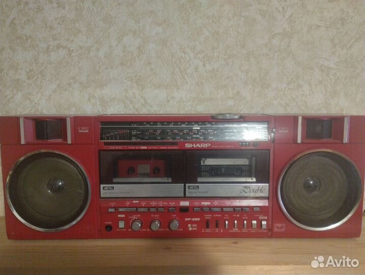 Кассетный магнитофон sharp
