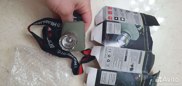 Налобный фонарик