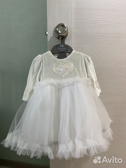 Платье на девочку 74