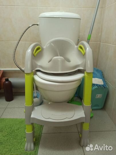 Сидушка на унитаз со ступенькой