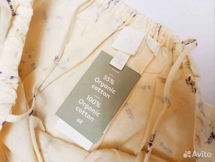 Платье льняное hm новое М